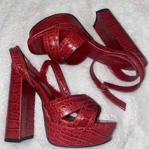 High red heels